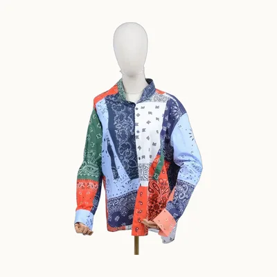 Camisa Loewe Asymetric Multicolor