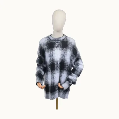 Givenchy 4G Mohair Gris, Talla XXL