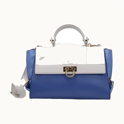 Bolsa Salvatore Ferragamo Sofia Tricolor Azul