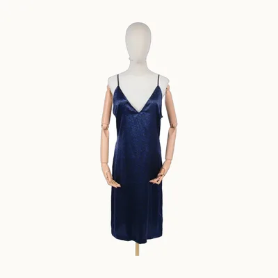 Burberry Tb Slip Azul, Talla M