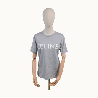 Céline Logo Gris, Talla XS
