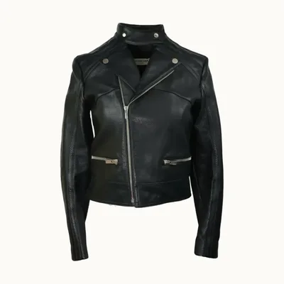 Chamarra Balenciaga Biker, Talla 38 IT