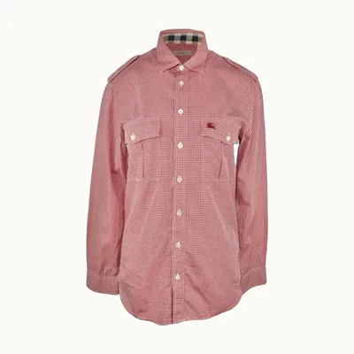 Camisa Burberry Gingham, Talla S