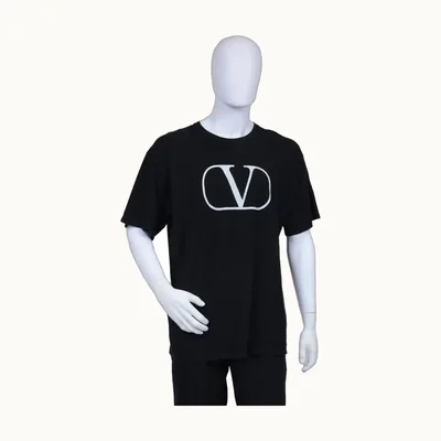 Camisa Valentino VLogo Negra, Talla M