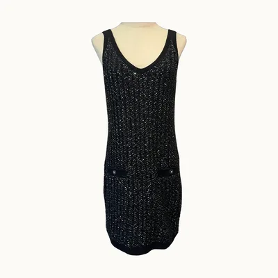 Vestido Chanel, Talla 38 IT, Excelente, KV-6630