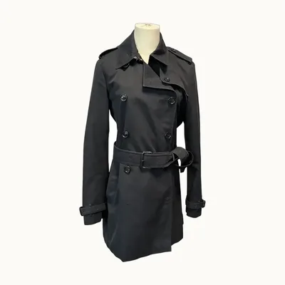 Gabardina Burberry, Talla 10 MX