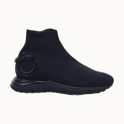 Salvatore Ferragamo Tenis Ferragamo Brooklyn Negro Talla 38 / 5 mx