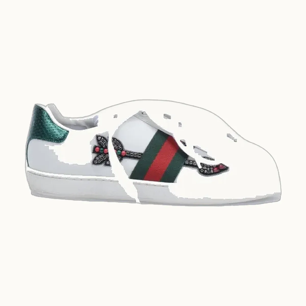 Tenis Gucci Ace Arrow Blanco Talla 38.5 / 5.5 mx