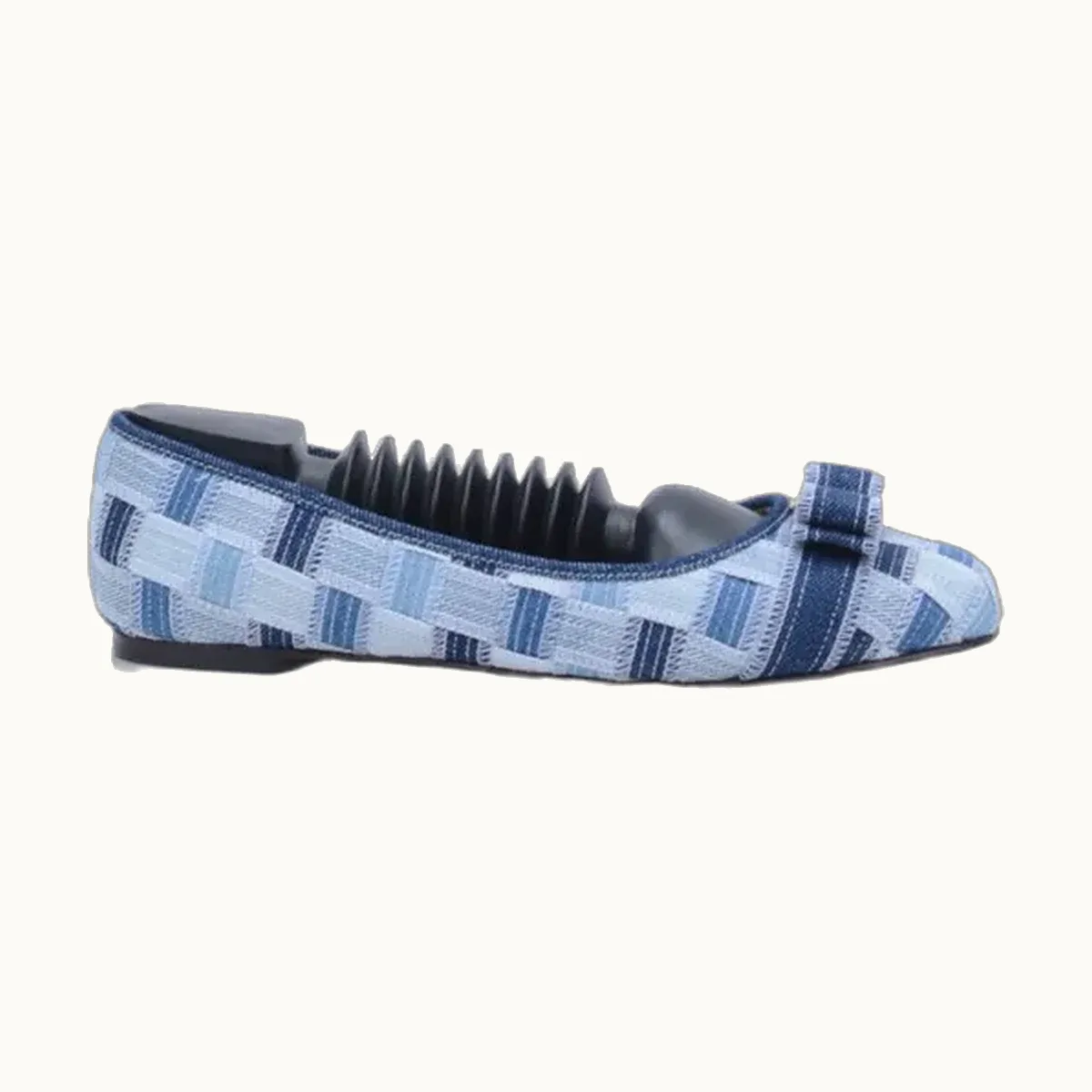 Salvatore Ferragamo Flats Ferragamo Varina Denim Azul Talla 39.5 / 6.5 mx