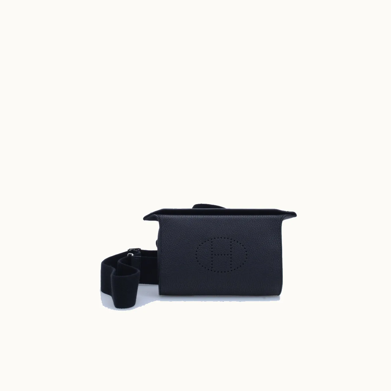 Hermès Crossbody Hermes Videpoches Togo Negro
