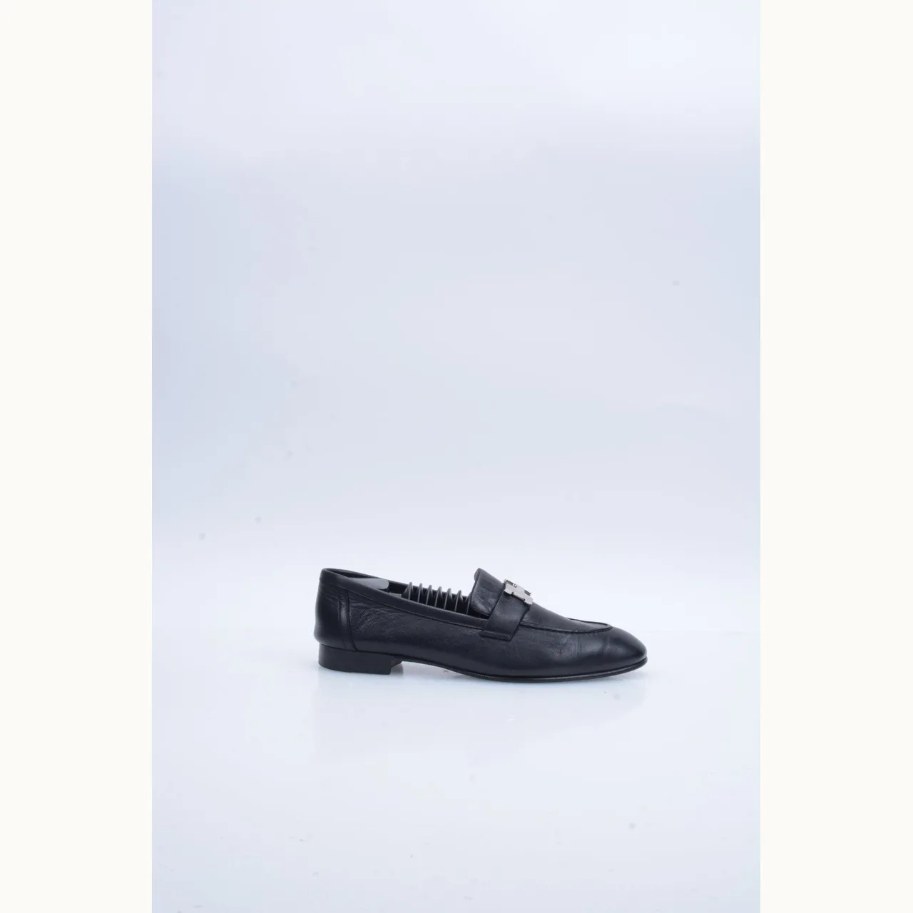 Hermès Mocasines Hermes Paris Negro Talla 38 / 5 mx