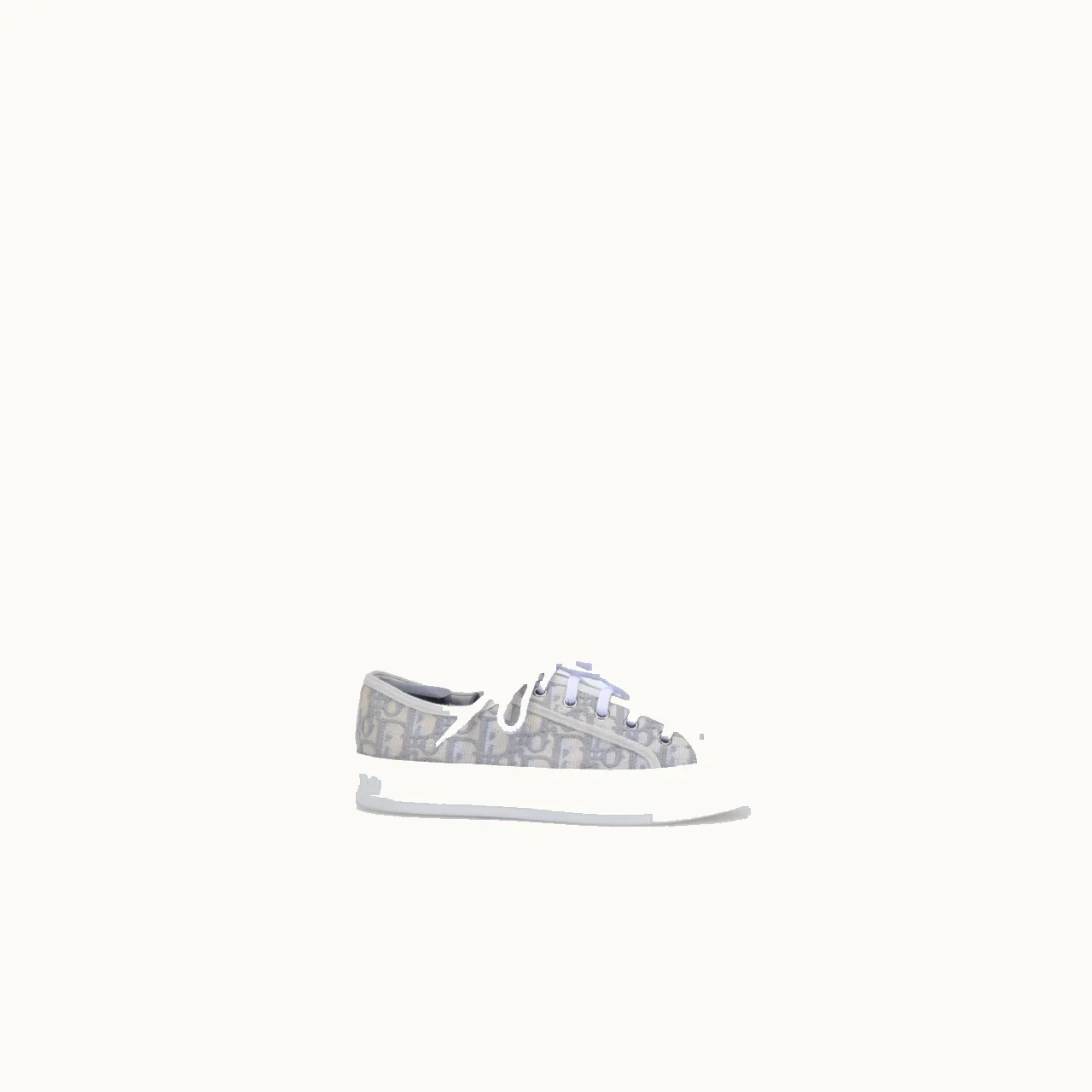 Tenis Dior Walk'n'Dior Oblique Gris Talla 38 / 5 mx