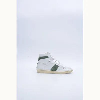 Tenis Saint Laurent SL/10 High Top Blanco Talla 36.5 / 3.5 mx
