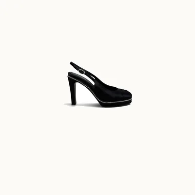 Chanel Slingback Pumps T37 Eu