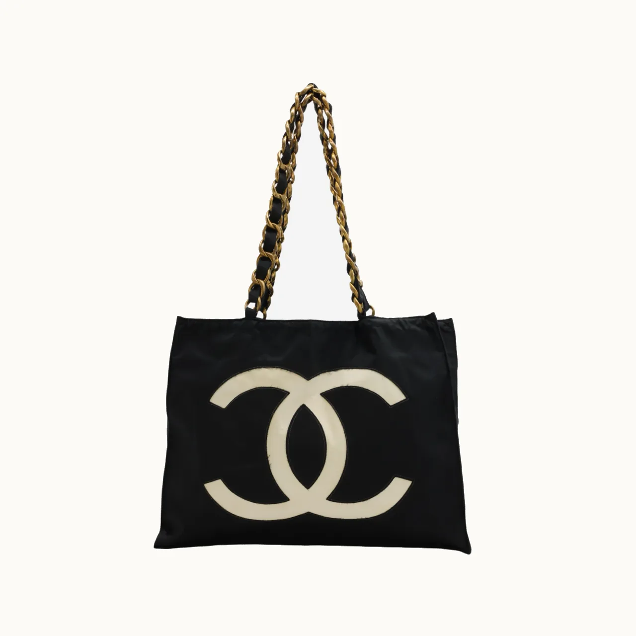 Bolso Chanel Vintage Tote Nylon CC 1991 - 1994