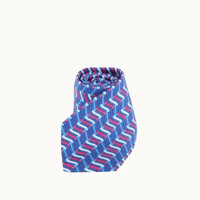 Hermès Corbata Hermés Chevrón
