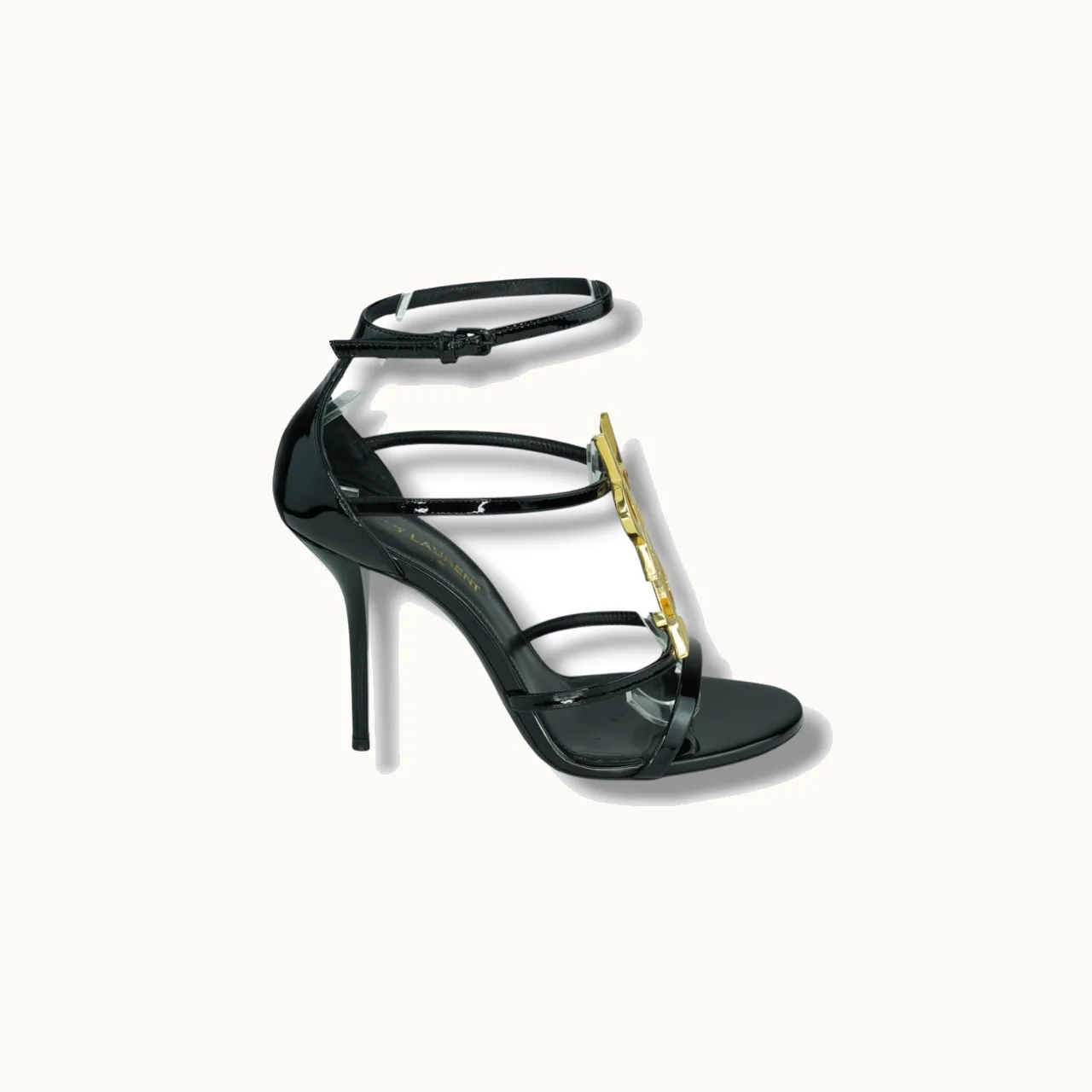 Saint Laurent Cassandra Black Heels