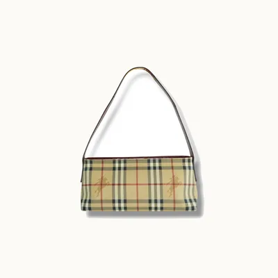 Burberry Haymarket Shoulder Bag