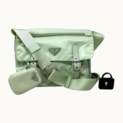 Bolsa Messenger Prada Re-Nylon