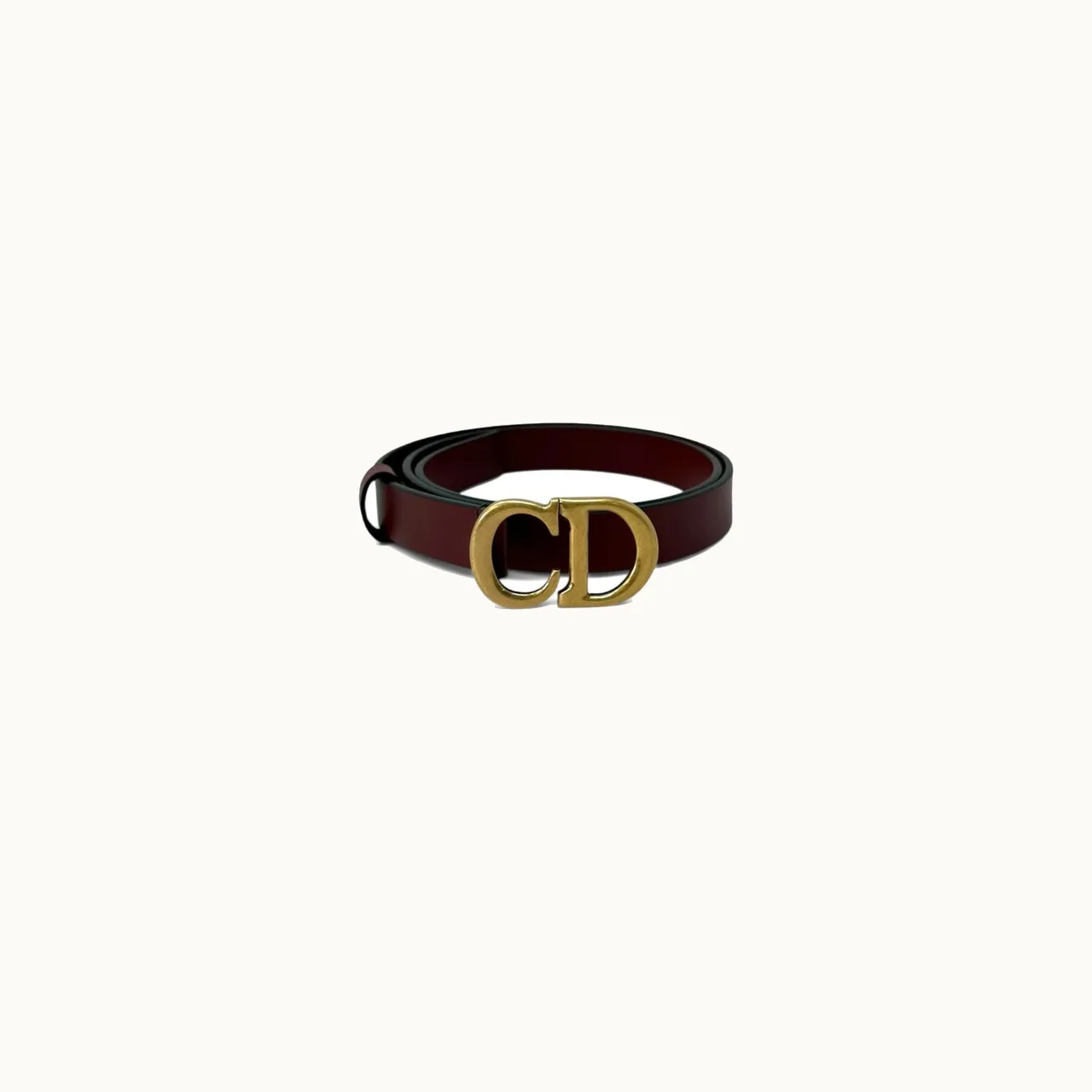 Dior Saddle Cinturón Reversible T80