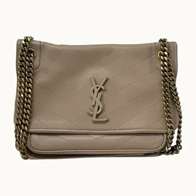 Bolsa Saint Laurent Niki Beige
