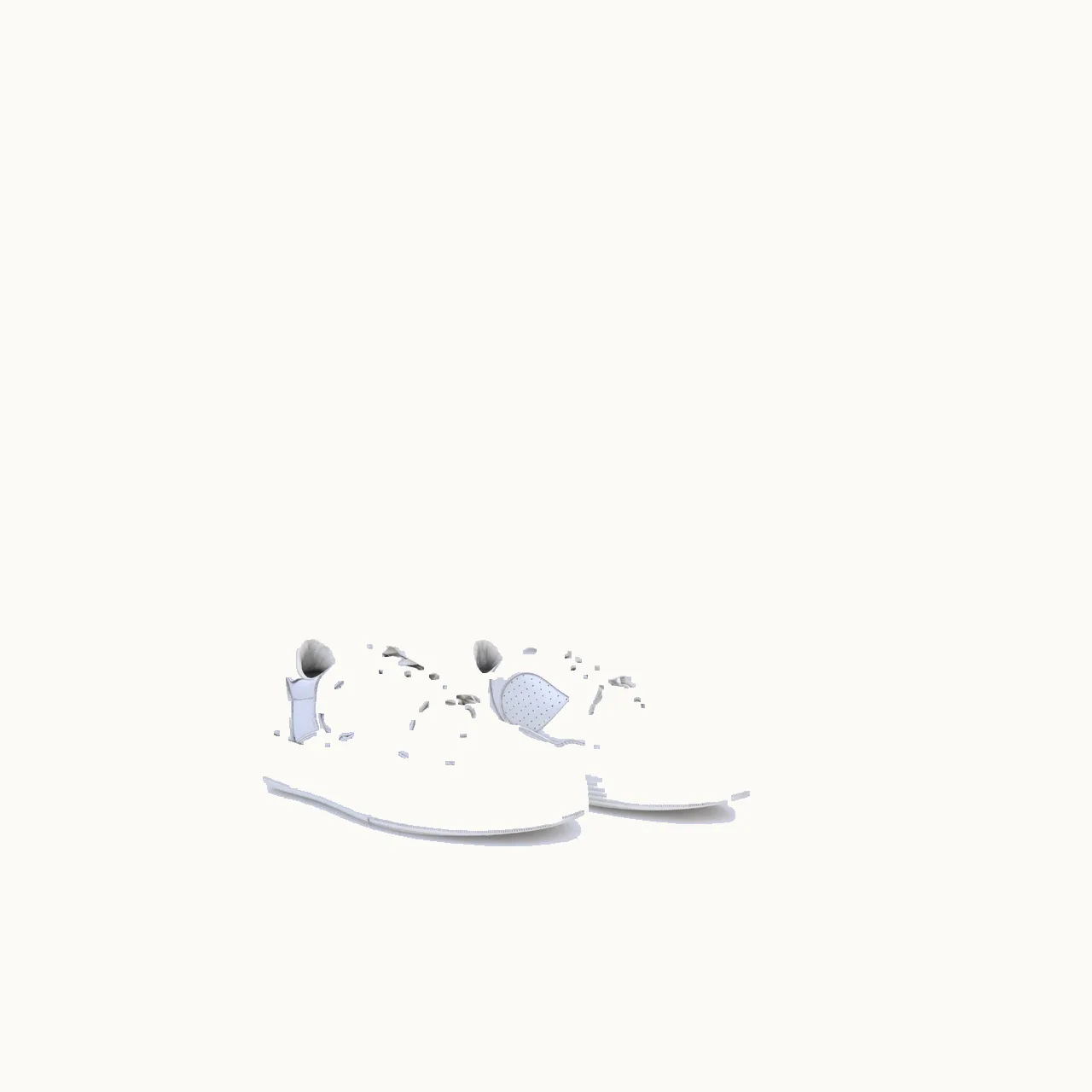 Tenis Chanel CC Blanco Talla 37.5 / 4.5 mx