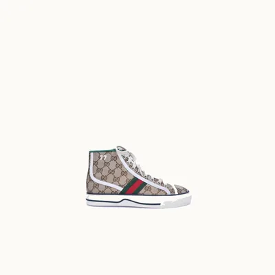 Tenis Gucci 1977 High Top GG Canvas Talla 36.5 / 3.5 mx