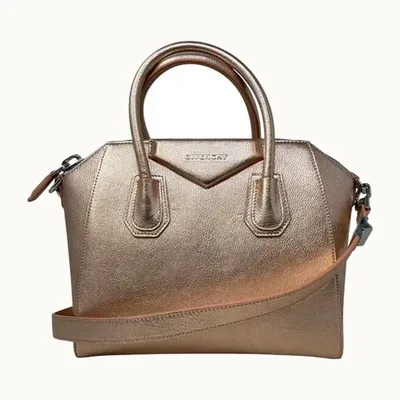 Bolsa Givenchy Antigona Rosa y dorada