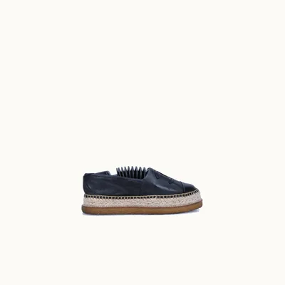 Alpargatas Chanel CC Negro Talla 41