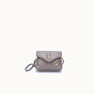 Crossbody Saint Laurent Loulou Toy Nude