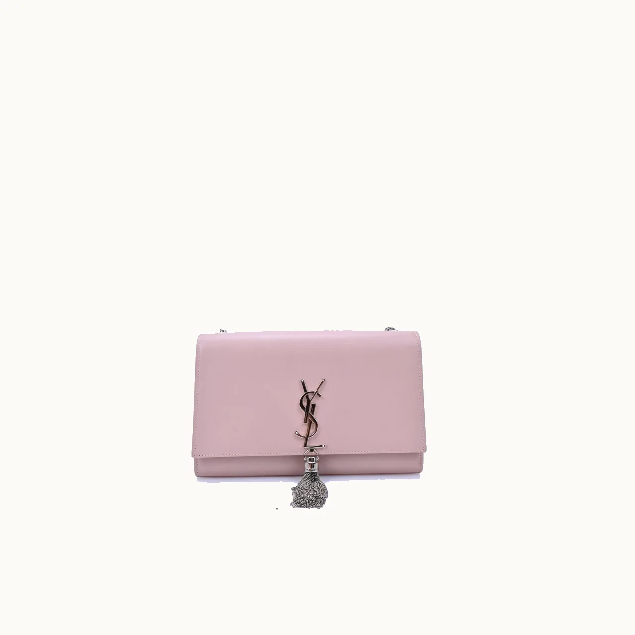 De hombro Saint Laurent Kate Medium Tassel Rosa