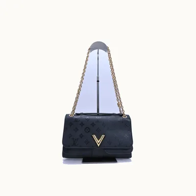 De hombro Louis Vuitton Very Chain Negro