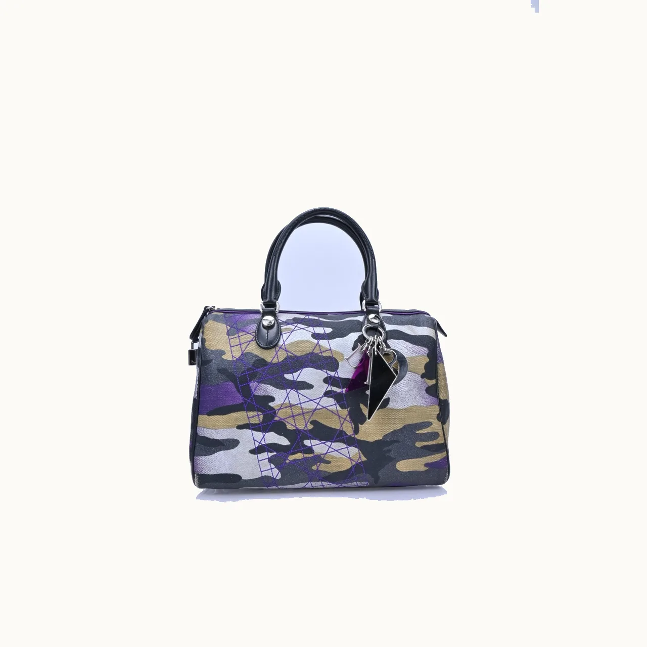 De mano Dior Boston Camo x Anselm Reyle Estampado