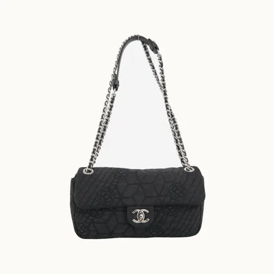 Bolso Chanel Camellia Denim Flap Bag 2012