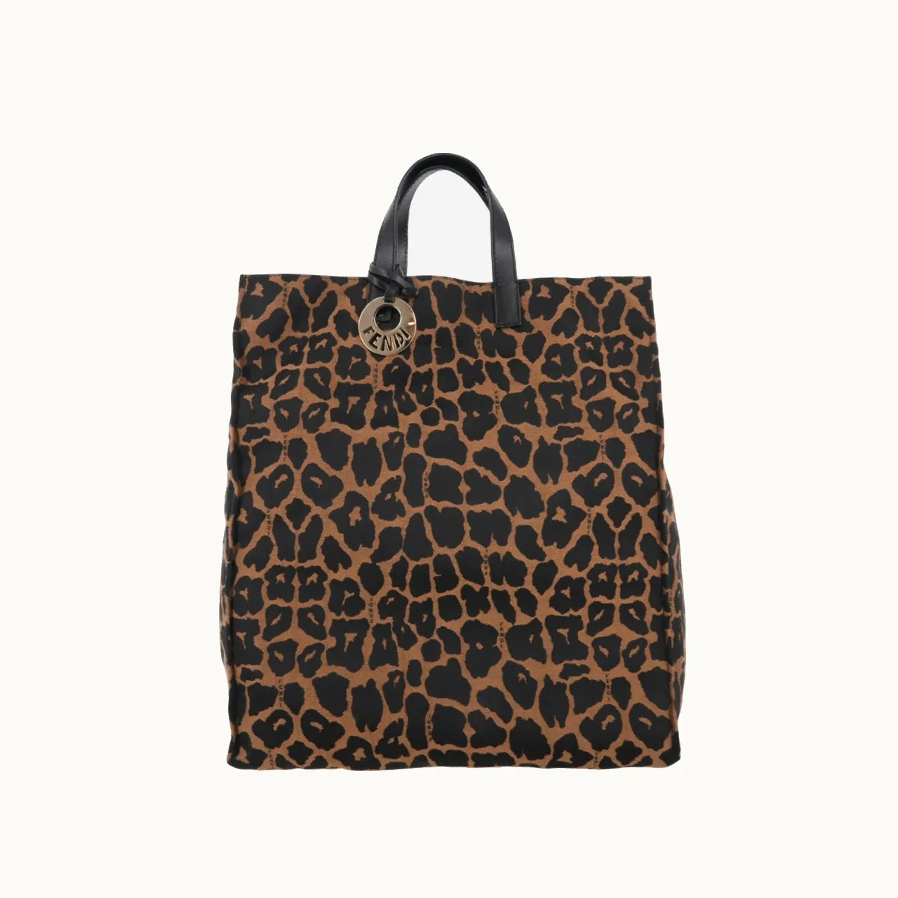 Bolso Fendi Leopard Print Tote 2011