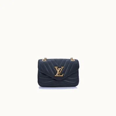 Crossbody Louis Vuitton New Wave PM Chain Negro