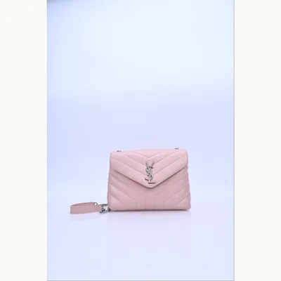 Crossbody Saint Laurent Loulou Small Rosa