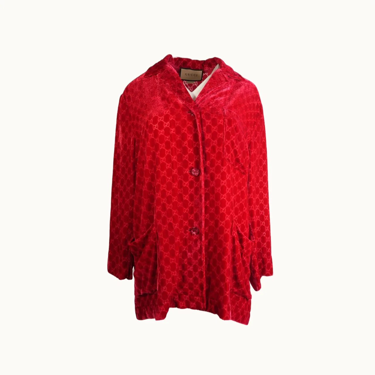 Camisa Gucci Velvet XL