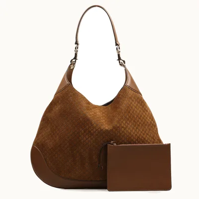 Gucci B Large Shoulder Bag grande