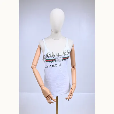 Top Gucci Common Sense x Coco Capitan Blanco Talla XS